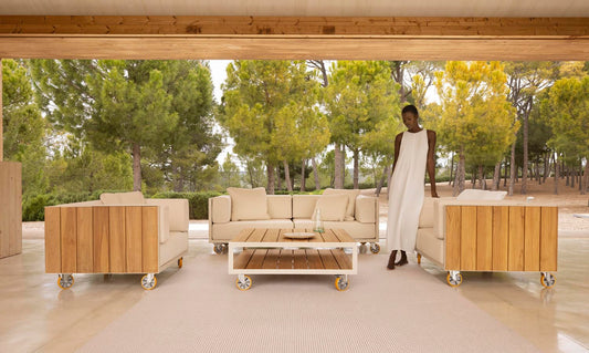 Vineyard, la nueva coleccion de madera para el exterior de Vondom