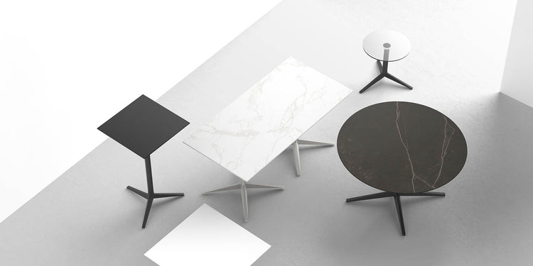 Mesa con Sobres Porcelánicos