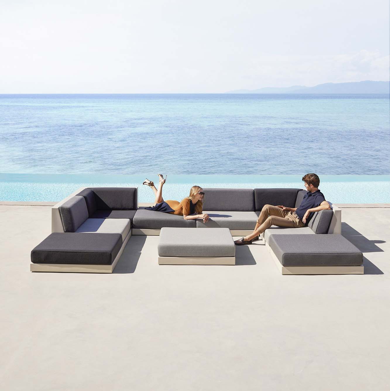 Sofa chill out de exterior personalizable vondom