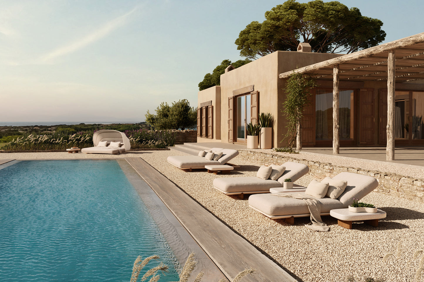 Daybed exterior - Milos