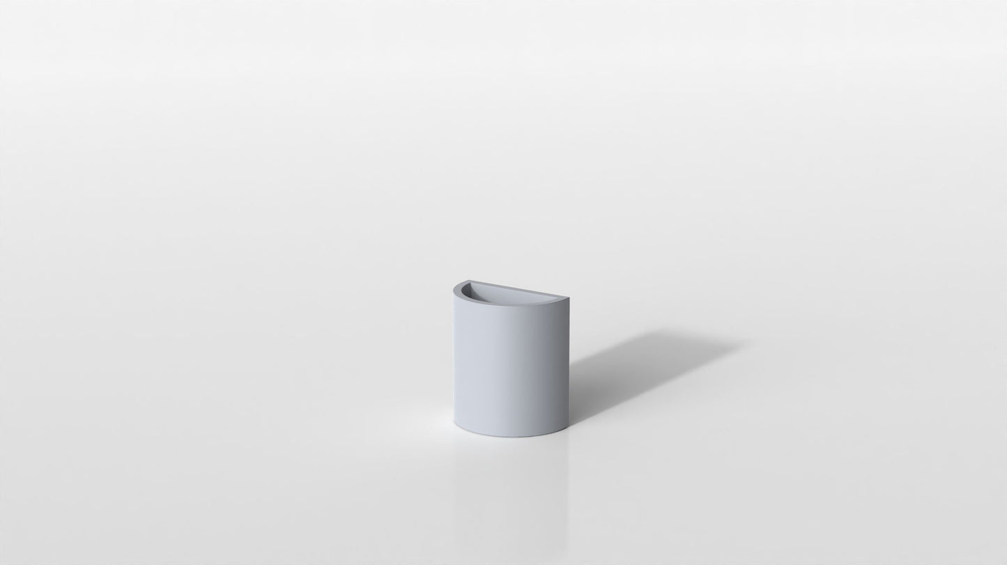 Medio Cilindro 50x29x55
