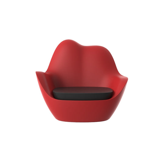 SABINAS Sillon - Butaca para exterior | VONDOM. Sillon - Butaca de diseño moderno para jardín o terraza. Dimensiones: 118x86x99 Diseñado por Javier Mariscal. Fabricado en rotomoldeo de resina de polietileno de alta resistencia reforzada con fibra de vidrio y tratamiento UV.