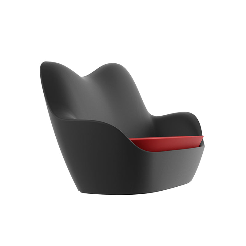 SABINAS Sofa para exterior | VONDOM. Sofa de diseño moderno para jardín o terraza. Dimensiones: 206x91x104 Diseñado por Javier Mariscal. Fabricado en rotomoldeo de resina de polietileno de alta resistencia reforzada con fibra de vidrio y tratamiento UV.