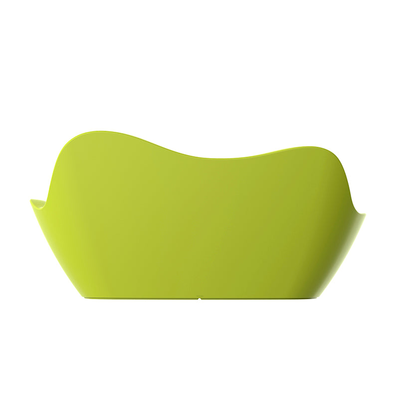 SABINAS Sofa para exterior | VONDOM. Sofa de diseño moderno para jardín o terraza. Dimensiones: 206x91x104 Diseñado por Javier Mariscal. Fabricado en rotomoldeo de resina de polietileno de alta resistencia reforzada con fibra de vidrio y tratamiento UV.