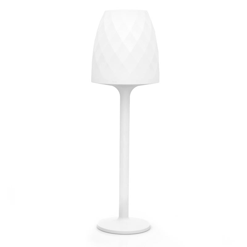 VASES Lámpara 68x220 para exterior | VONDOM. Lámpara de Exterior de diseño moderno para jardín o terraza. Dimensiones: Ø68x220 Diseñado por EstudiHac. Fabricado en rotomoldeo de resina de polietileno de alta resistencia reforzada con fibra de vidrio y tratamiento UV.