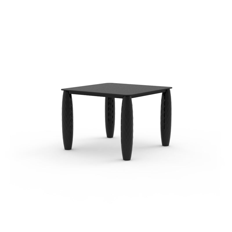 VASES Mesa 100x100x73 para exterior | VONDOM. Mesa de diseño moderno para jardín o terraza. Dimensiones: 100x100x73 Diseñado por EstudiHac. Fabricado en rotomoldeo de resina de polietileno de alta resistencia reforzada con fibra de vidrio y tratamiento UV.
