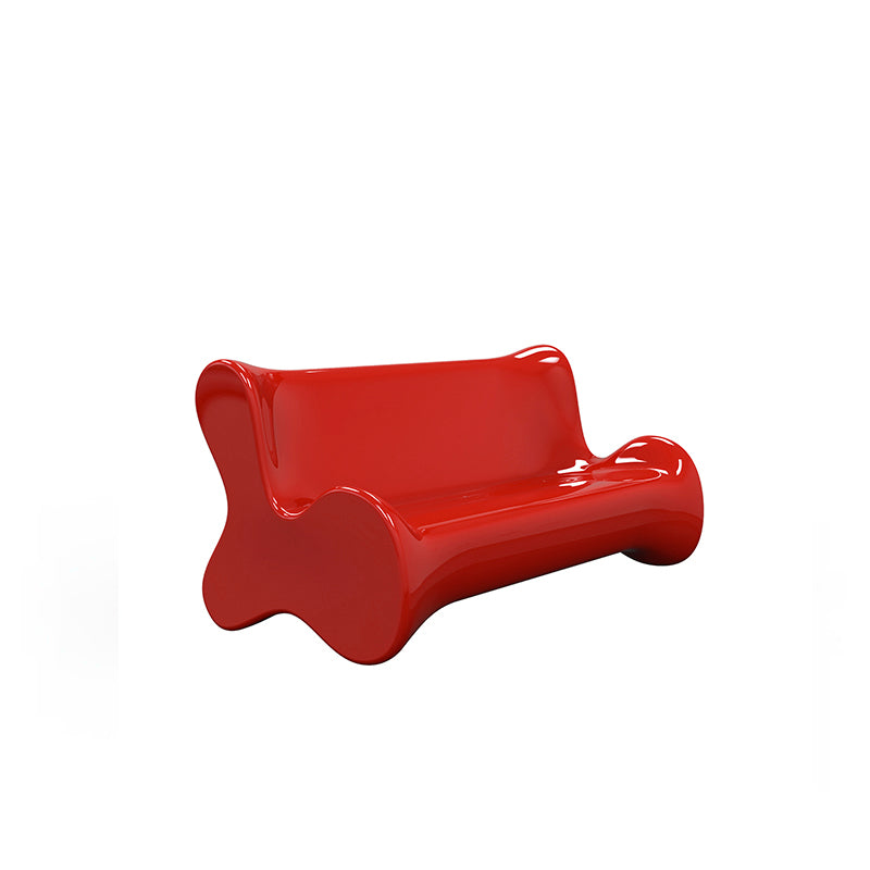 PAL Sofa 180x92x89cm para exterior | VONDOM. Sofa de diseño moderno para jardĂn o terraza. Dimensiones: 180x92x89 Diseñado por Karim Rashid. Fabricado en rotomoldeo de resina de polietileno de alta resistencia reforzada con fibra de vidrio y tratamiento UV.