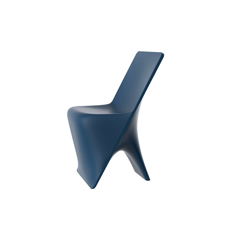 PAL Silla 53x50x80 Sin Brazos para exterior | VONDOM. Silla de diseño moderno para jardín o terraza. Dimensiones: 50x53x80 Diseñado por Karim Rashid. Fabricado en rotomoldeo de resina de polietileno de alta resistencia reforzada con fibra de vidrio y tratamiento UV.