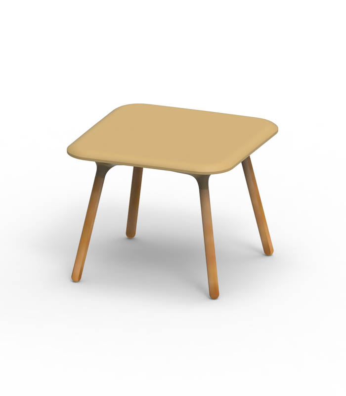 Table PAL 90x90x72 Wooden Leg