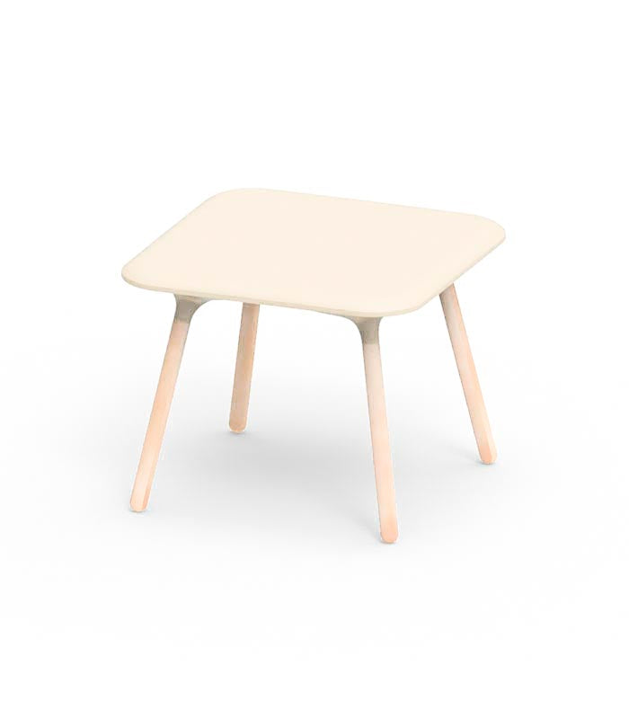 Table PAL 90x90x72 Wooden Leg
