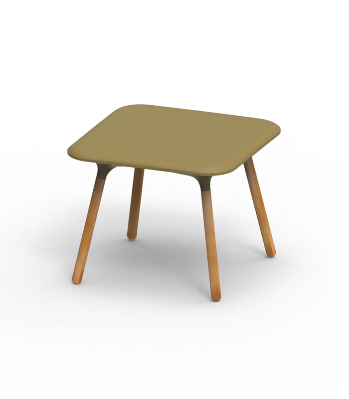 Table PAL 90x90x72 Wooden Leg