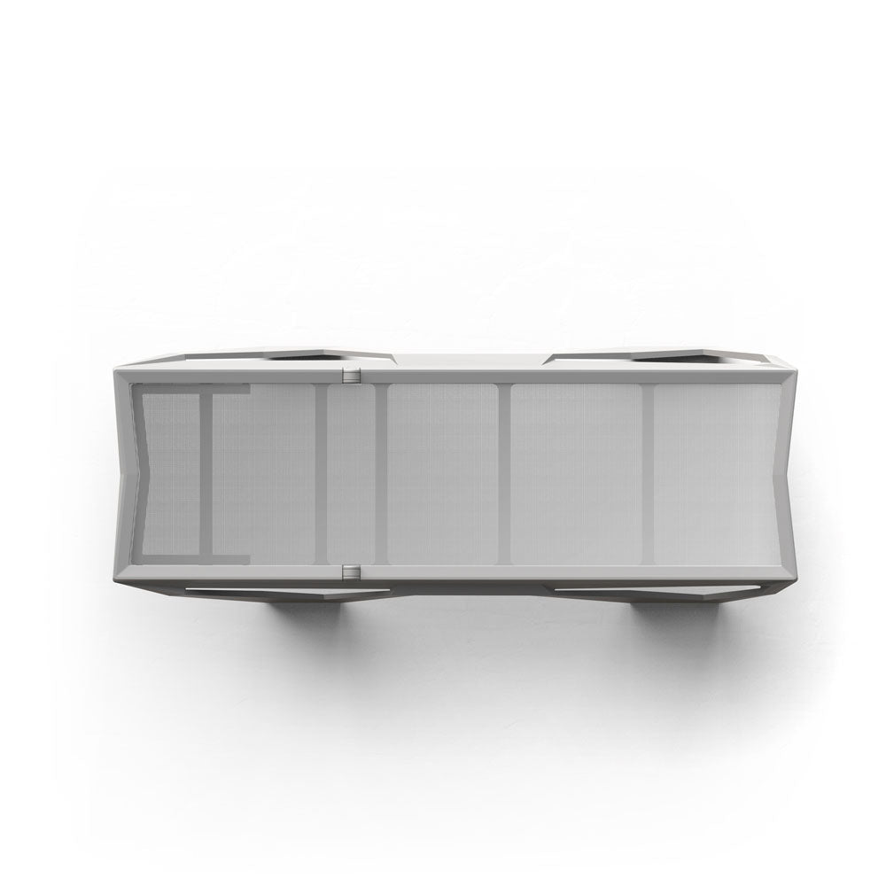 VOXEL Tumbona (2 Pack) Apilable con Respaldo Reclinable para exterior | VONDOM. Tumbona de diseño moderno para jardín o terraza. Dimensiones: 200x75x35 Diseñado por Karim Rashid. Fabricado por inyección de resina de alta resistencia reforzada con fibra de vidrio y tratamiento UV.