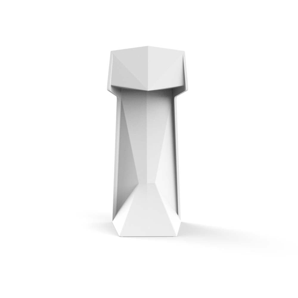 VOXEL Taburete (4 Pack) Apilable para exterior | VONDOM. Taburete de diseño moderno para jardín o terraza. Dimensiones: 40x41x90 Diseñado por Karim Rashid. Fabricado por inyección de resina de alta resistencia reforzada con fibra de vidrio y tratamiento UV.
