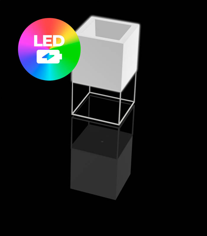 VELA CUBO 40x40x70
