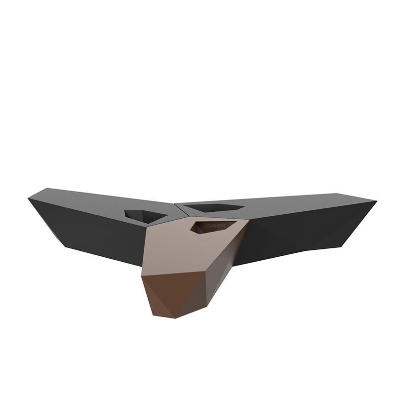 FAZ Banco 200x85x45 para exterior | VONDOM. Banco de diseño moderno para jardín o terraza. Dimensiones: 85x200x45 Diseñado por Ramón Esteve. Fabricado en rotomoldeo de resina de polietileno de alta resistencia reforzada con fibra de vidrio y tratamiento UV.