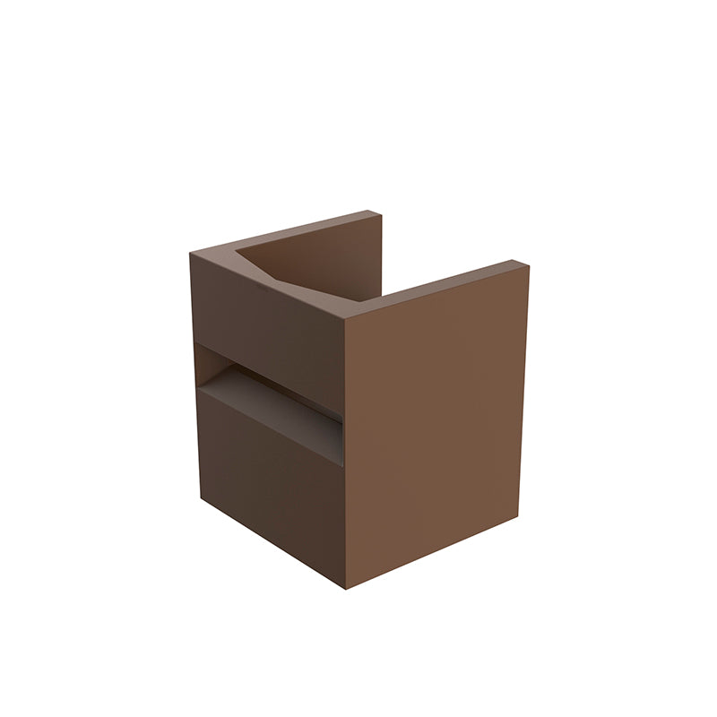 VELA Silla con Brazos 58x55x65cm para exterior | VONDOM. Silla de diseño moderno para jardín o terraza. Dimensiones: 58x55x65 Diseñado por Ramón Esteve. Fabricado en rotomoldeo de resina de polietileno de alta resistencia reforzada con fibra de vidrio y tratamiento UV.