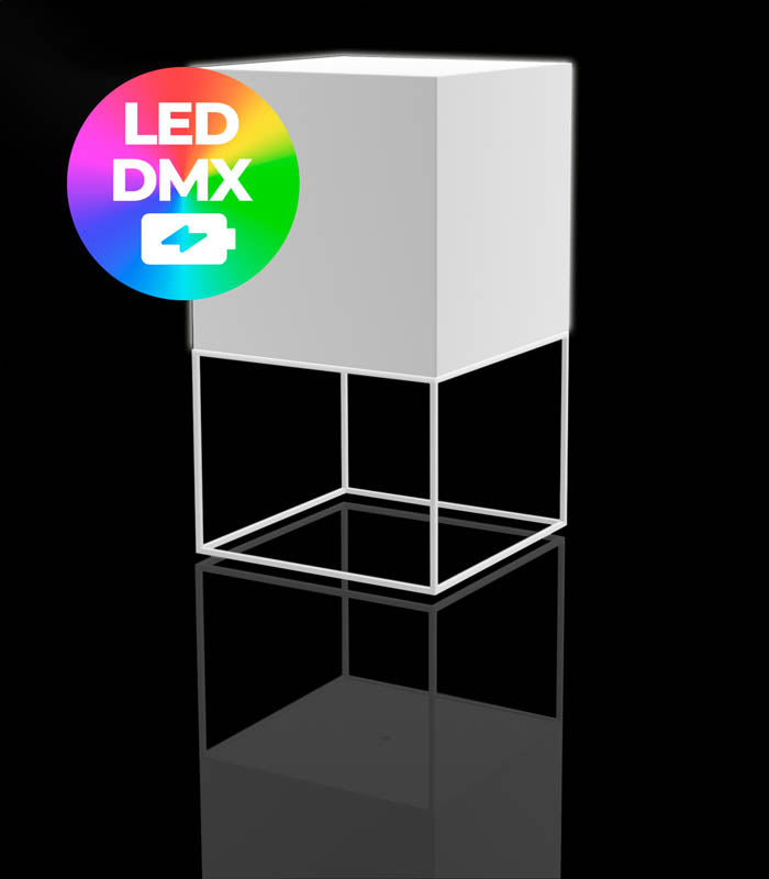 VELA Lampara CUBO