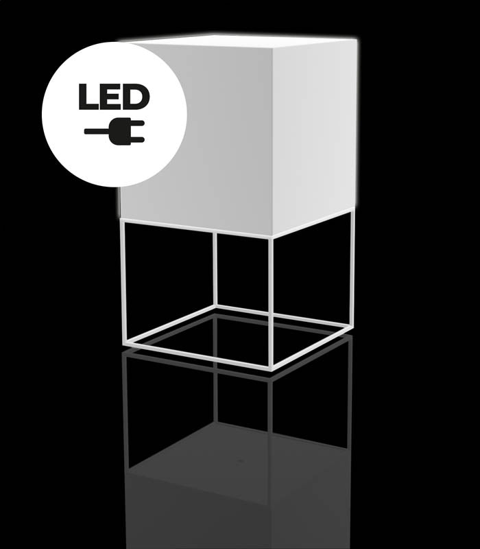 VELA Lampara CUBO