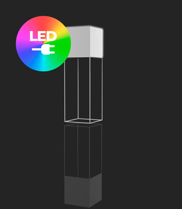 VELA Lampara CUBO