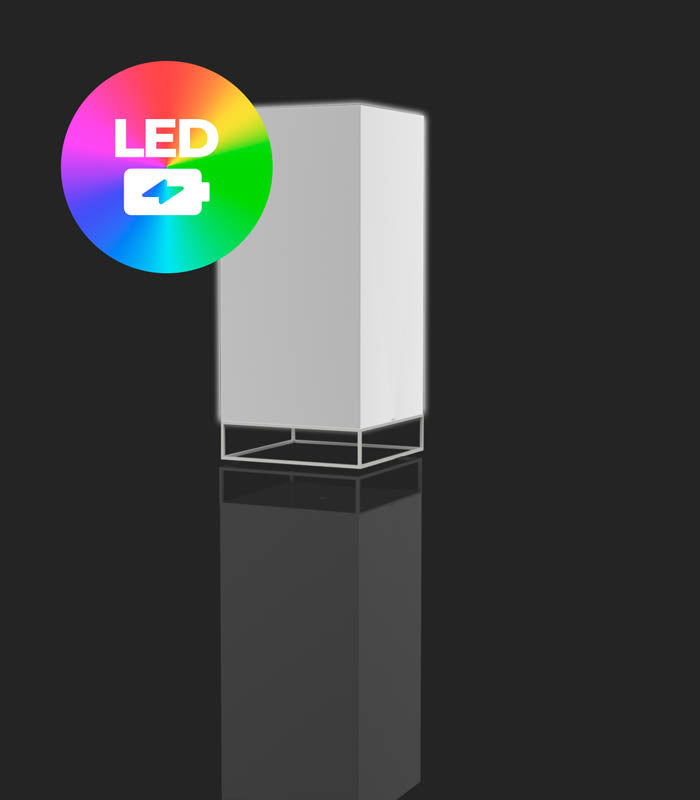 VELA Lampara CUBO