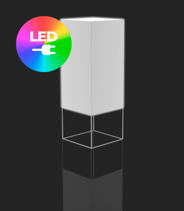 VELA Lampara CUBO