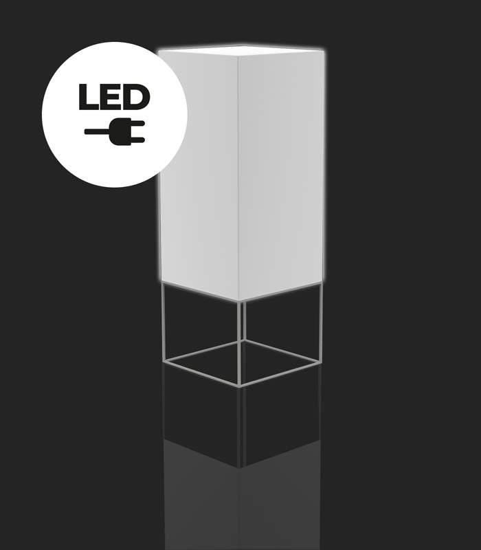 VELA Lampara CUBO