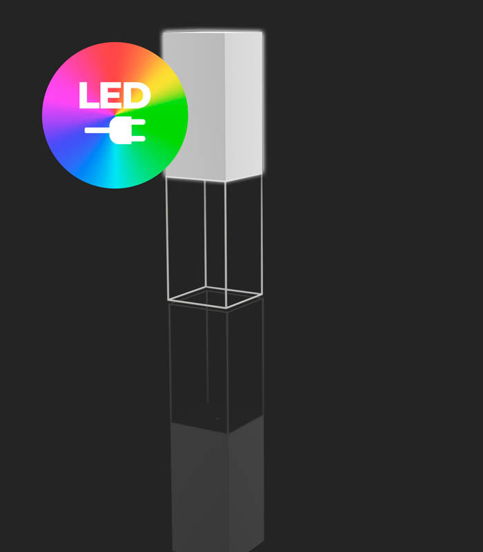 VELA Lampara CUBO