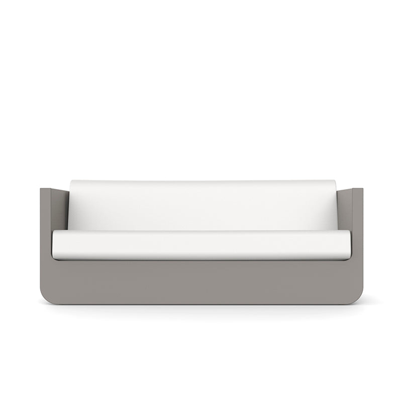 ULM Sofa 200x82x72 para exterior | VONDOM. Sofa de diseño moderno para jardín o terraza. Dimensiones: 200x82x72 Diseñado por Ramón Esteve. Fabricado en rotomoldeo de resina de polietileno de alta resistencia reforzada con fibra de vidrio y tratamiento UV.