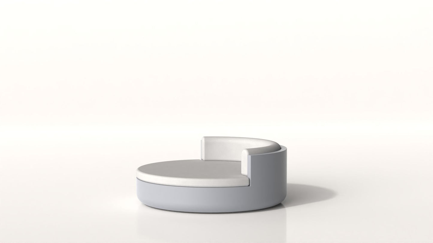ULM Daybed Ø180 Runden + Capota