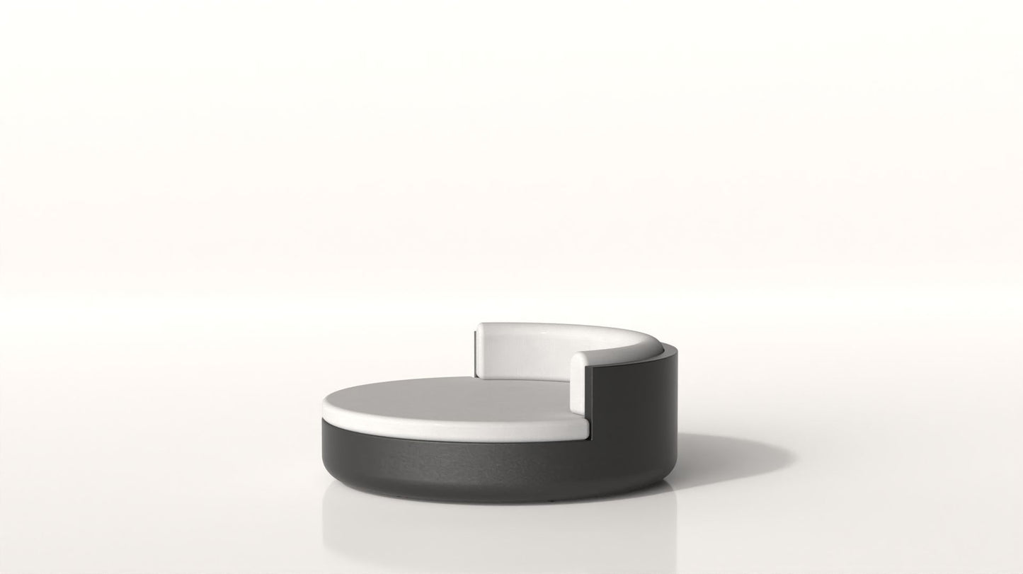 ULM Daybed Ø180 Runden + Capota