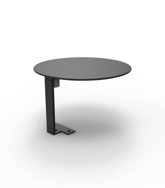 Mesa AUXILIAR para exterior | VONDOM. Mesa de diseño moderno para jardín o terraza. Dimensiones: 40x40x40 Diseñado por Ramón Esteve. Fabricado en rotomoldeo de resina de polietileno de alta resistencia reforzada con fibra de vidrio y tratamiento UV.