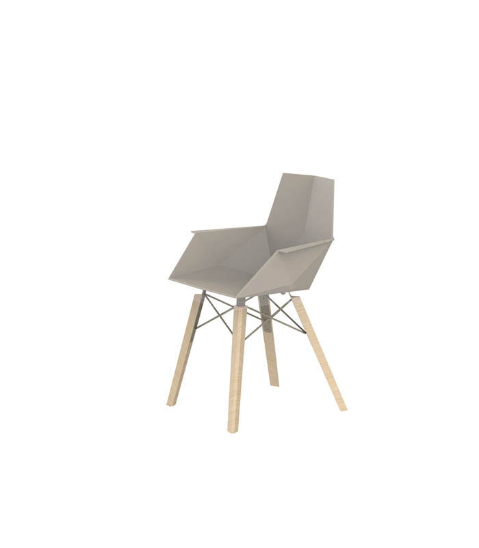 Stuhl FAZ Wood mit Armen