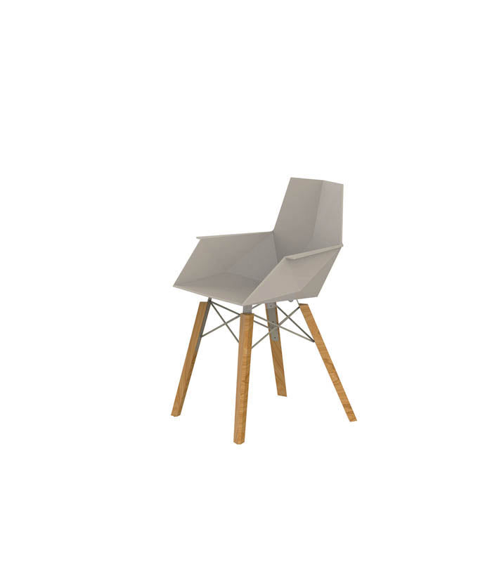 Stuhl FAZ Wood mit Armen