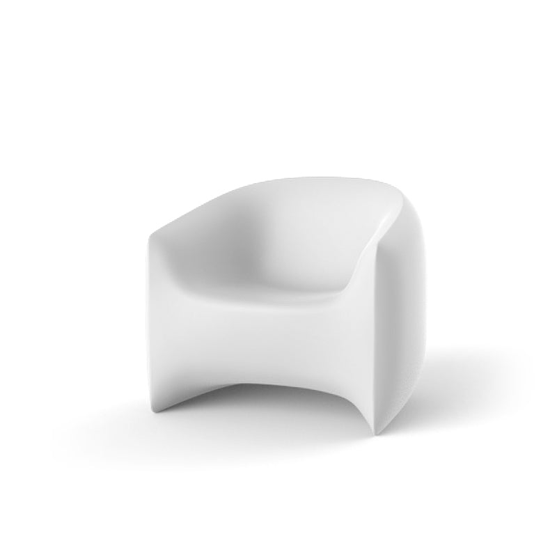 BLOW Sillon - Butaca para exterior | VONDOM. Sillon - Butaca de diseño moderno para jardín o terraza. Dimensiones: 90x78x76 Diseñado por Stefano Giovannoni. Fabricado en rotomoldeo de resina de polietileno de alta resistencia reforzada con fibra de vidrio y tratamiento UV.