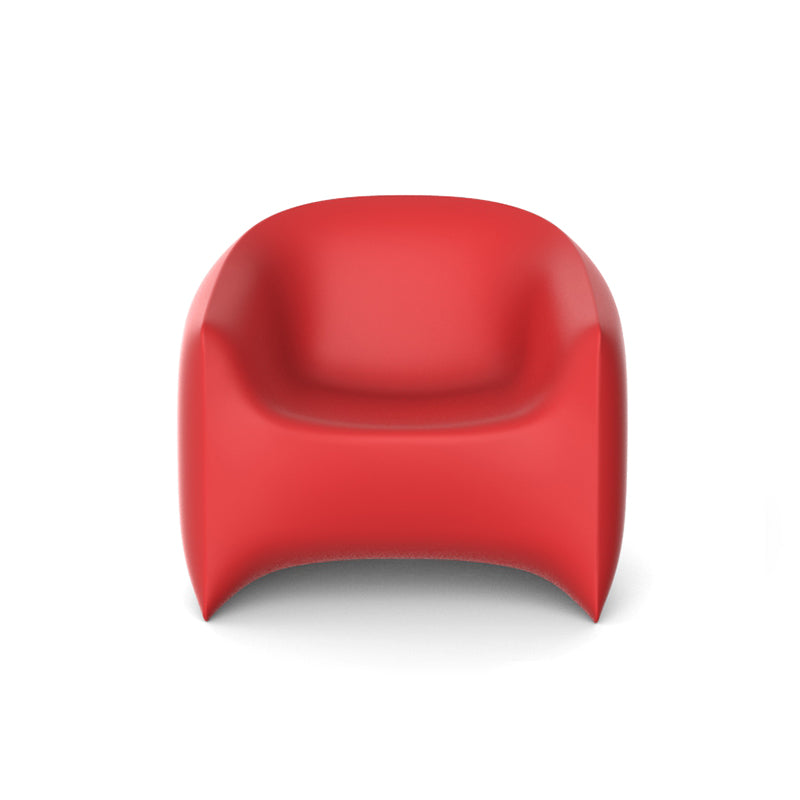 BLOW Sillon - Butaca para exterior | VONDOM. Sillon - Butaca de diseño moderno para jardín o terraza. Dimensiones: 90x78x76 Diseñado por Stefano Giovannoni. Fabricado en rotomoldeo de resina de polietileno de alta resistencia reforzada con fibra de vidrio y tratamiento UV.