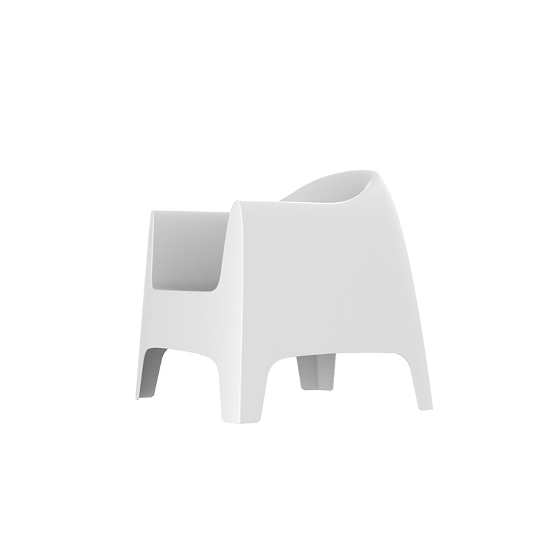 SOLID Sillon - Butaca 84x80x81 (4 Pack) Apilable para exterior | VONDOM. Sillon - Butaca de diseño moderno para jardín o terraza. Dimensiones: 84x80x81 Diseñado por Stefano Giovannoni. Fabricado por inyección de resina de alta resistencia reforzada con fibra de vidrio y tratamiento UV.