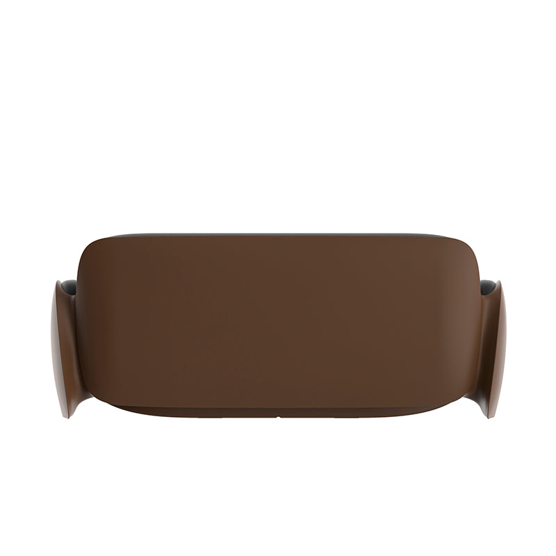 PEZZETINA Sofa para exterior | VONDOM. Sofa de diseño moderno para jardín o terraza. Dimensiones: 200x87x81 Diseñado por Archirivolto Design. Fabricado en rotomoldeo de resina de polietileno de alta resistencia reforzada con fibra de vidrio y tratamiento UV.