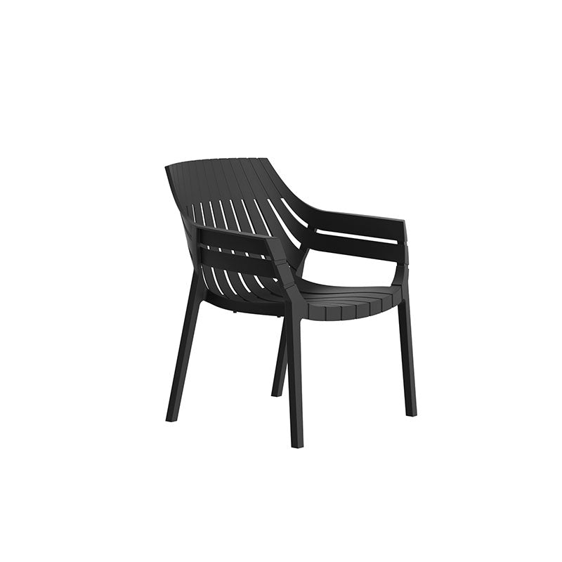 SPRITZ Sillon - Butaca (4 Pack) Apilable para exterior | VONDOM. Sillon - Butaca de diseño moderno para jardín o terraza. Dimensiones: 70x66x81 Diseñado por Archirivolto Design. Fabricado por inyección de resina de alta resistencia reforzada con fibra de vidrio y tratamiento UV.