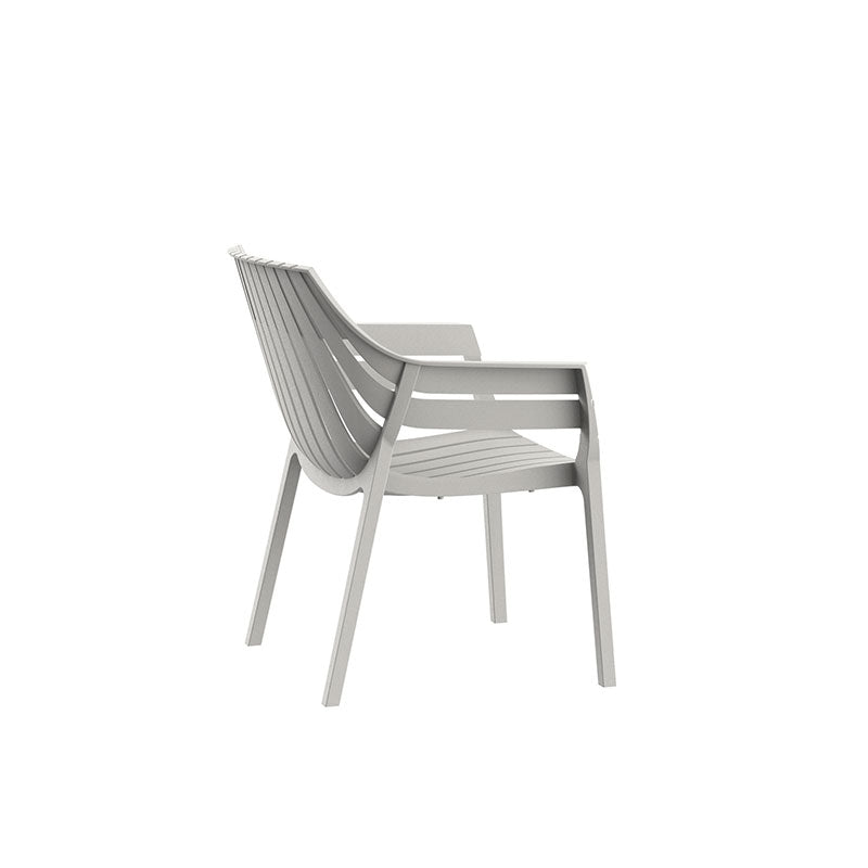 SPRITZ Sillon - Butaca (4 Pack) Apilable para exterior | VONDOM. Sillon - Butaca de diseño moderno para jardín o terraza. Dimensiones: 70x66x81 Diseñado por Archirivolto Design. Fabricado por inyección de resina de alta resistencia reforzada con fibra de vidrio y tratamiento UV.