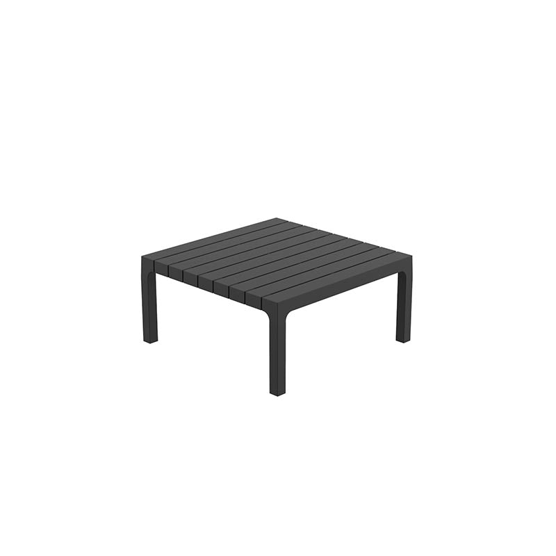 SPRITZ Mesa 59x59x28 Apilable para exterior | VONDOM. Mesa Baja de diseño moderno para jardín o terraza. Dimensiones: 59x59x28 Diseñado por Archirivolto Design. Fabricado por inyección de resina de alta resistencia reforzada con fibra de vidrio y tratamiento UV.