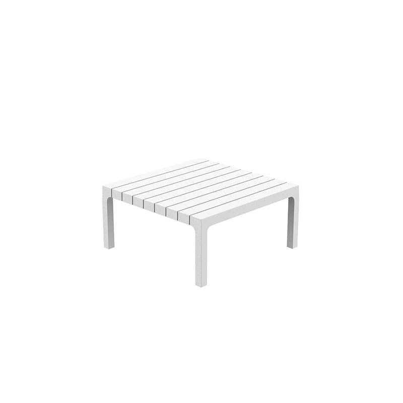 SPRITZ Mesa 59x59x28 Apilable para exterior | VONDOM. Mesa Baja de diseño moderno para jardín o terraza. Dimensiones: 59x59x28 Diseñado por Archirivolto Design. Fabricado por inyección de resina de alta resistencia reforzada con fibra de vidrio y tratamiento UV.