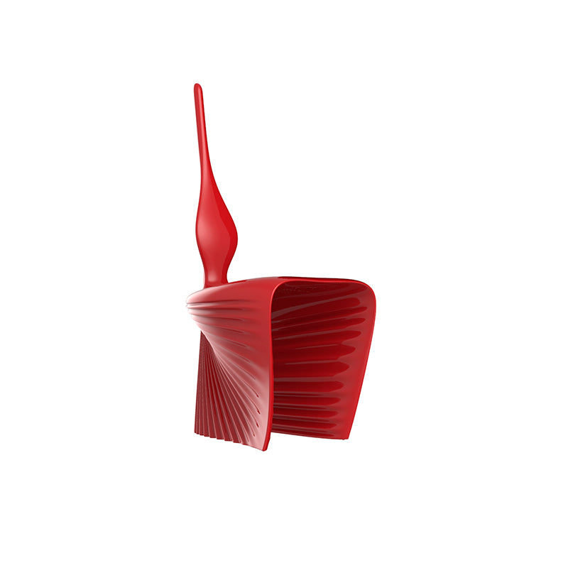 BIOPHILIA Silla 47x56x103 Sin Brazos para exterior | VONDOM. Silla de diseño moderno para jardín o terraza. Dimensiones: 47x56x103 Diseñado por Ross Lovegrove. Fabricado en rotomoldeo de resina de polietileno de alta resistencia reforzada con fibra de vidrio y tratamiento UV.
