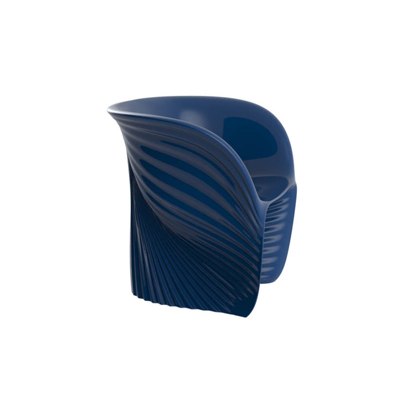 BIOPHILIA Sillon - Butaca 91x65x76 Sin Brazos para exterior | VONDOM. Sillon - Butaca de diseño moderno para jardín o terraza. Dimensiones: 65x91x76 Diseñado por Ross Lovegrove. Fabricado en rotomoldeo de resina de polietileno de alta resistencia reforzada con fibra de vidrio y tratamiento UV.