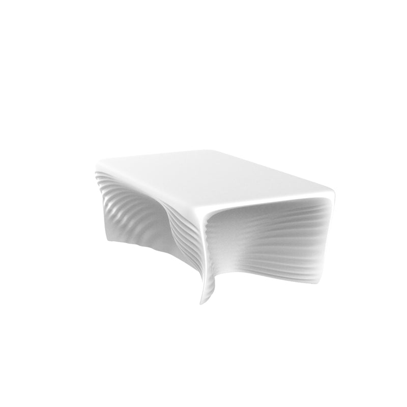 BIOPHILIA Mesa Baja 110x66x41 para exterior | VONDOM. Mesa Baja de diseño moderno para jardín o terraza. Dimensiones: 110x66x41 Diseñado por Ross Lovegrove. Fabricado en rotomoldeo de resina de polietileno de alta resistencia reforzada con fibra de vidrio y tratamiento UV.