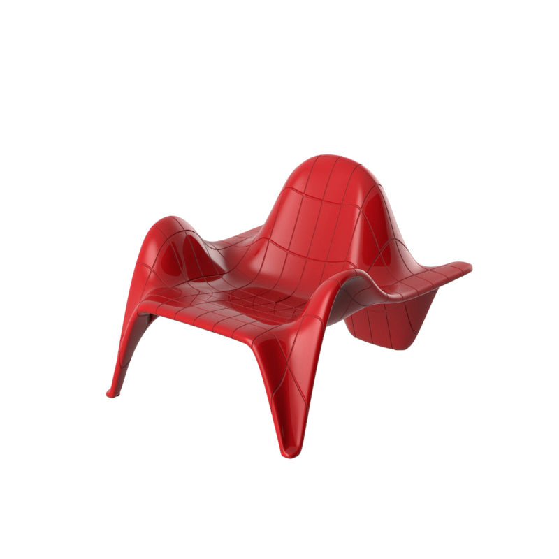 F3 Sillon - Butaca 75x90x68 para exterior | VONDOM. Sillon - Butaca de diseño moderno para jardín o terraza. Dimensiones: 75x90x68 Diseñado por Fabio Novembre. Fabricado en rotomoldeo de resina de polietileno de alta resistencia reforzada con fibra de vidrio y tratamiento UV.