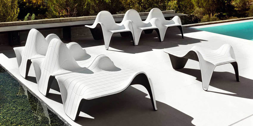 F3 Sillon - Butaca 75x90x68 para exterior | VONDOM. Sillon - Butaca de diseño moderno para jardín o terraza. Dimensiones: 75x90x68 Diseñado por Fabio Novembre. Fabricado en rotomoldeo de resina de polietileno de alta resistencia reforzada con fibra de vidrio y tratamiento UV.