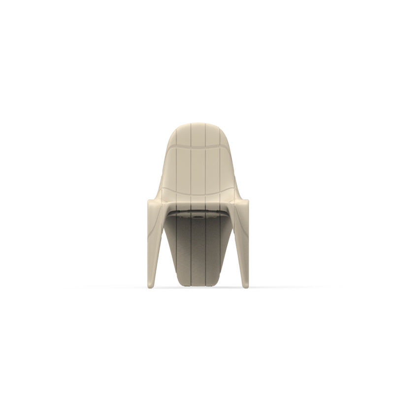 F3 Silla 52x61x85 Sin Brazos para exterior | VONDOM. Silla de diseño moderno para jardín o terraza. Dimensiones: 52x61x85 Diseñado por Fabio Novembre. Fabricado en rotomoldeo de resina de polietileno de alta resistencia reforzada con fibra de vidrio y tratamiento UV.