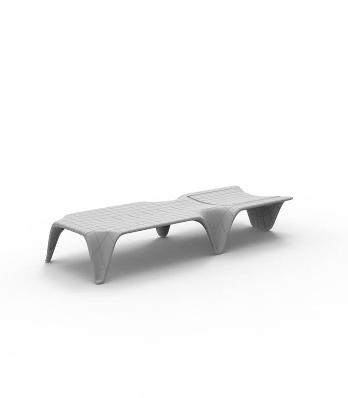 F3 Lettino 75x210x36