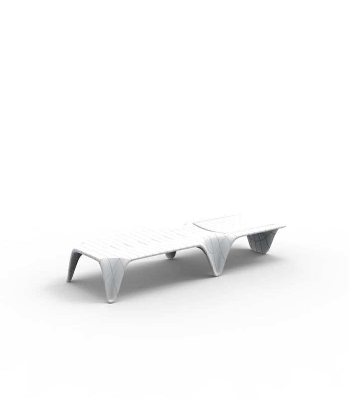 F3 Lettino 75x210x36