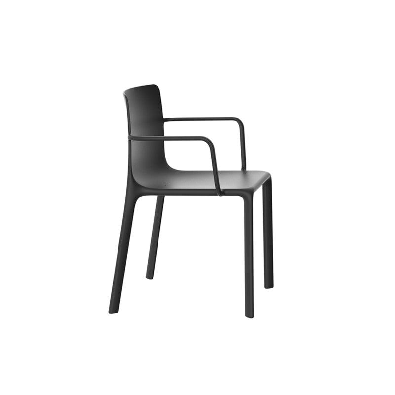 KES Silla con Brazos 60x53x78 (4 Pack) Apilable para exterior | VONDOM. Silla de diseño moderno para jardín o terraza. Dimensiones: 60x53x80 Diseñado por Buratti. Fabricado por inyección de resina de alta resistencia reforzada con fibra de vidrio y tratamiento UV.